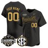 Vanderbilt Commodores 2025 SEC Conference Tournament Champions Vapor Premier Limited Custom Jersey - All Stitched