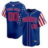 San Diego Padres 2025 Independence Day Vapor Premier Limited Custom Jersey - All Stitched