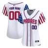 San Diego Padres 2025 Independence Day Vapor Premier Limited Custom Jersey - All Stitched