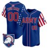 Army Black Knights 2025 Independence Day Vapor Premier Limited Custom Jersey - All Stitched