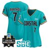 Women's Coastal Carolina Chanticleers 2025 World Series Vapor Premier Limited Jersey - All Stitched