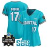 Women's Coastal Carolina Chanticleers 2025 World Series Vapor Premier Limited Jersey - All Stitched