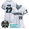 Women's Coastal Carolina Chanticleers 2025 World Series Vapor Premier Limited Jersey - All Stitched