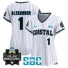 Women's Coastal Carolina Chanticleers 2025 World Series Vapor Premier Limited Jersey - All Stitched