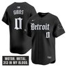 Men's Detroit Lions 'Motor Gothic Edition' Vapor Premier Limited Jersey - All Stitched