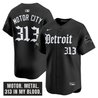 Men's Detroit Lions 'Motor Gothic Edition' Vapor Premier Limited Jersey - All Stitched