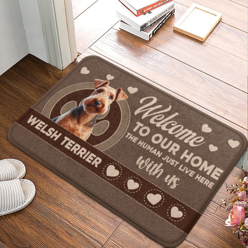 Welsh Terrier Premium Door Mat