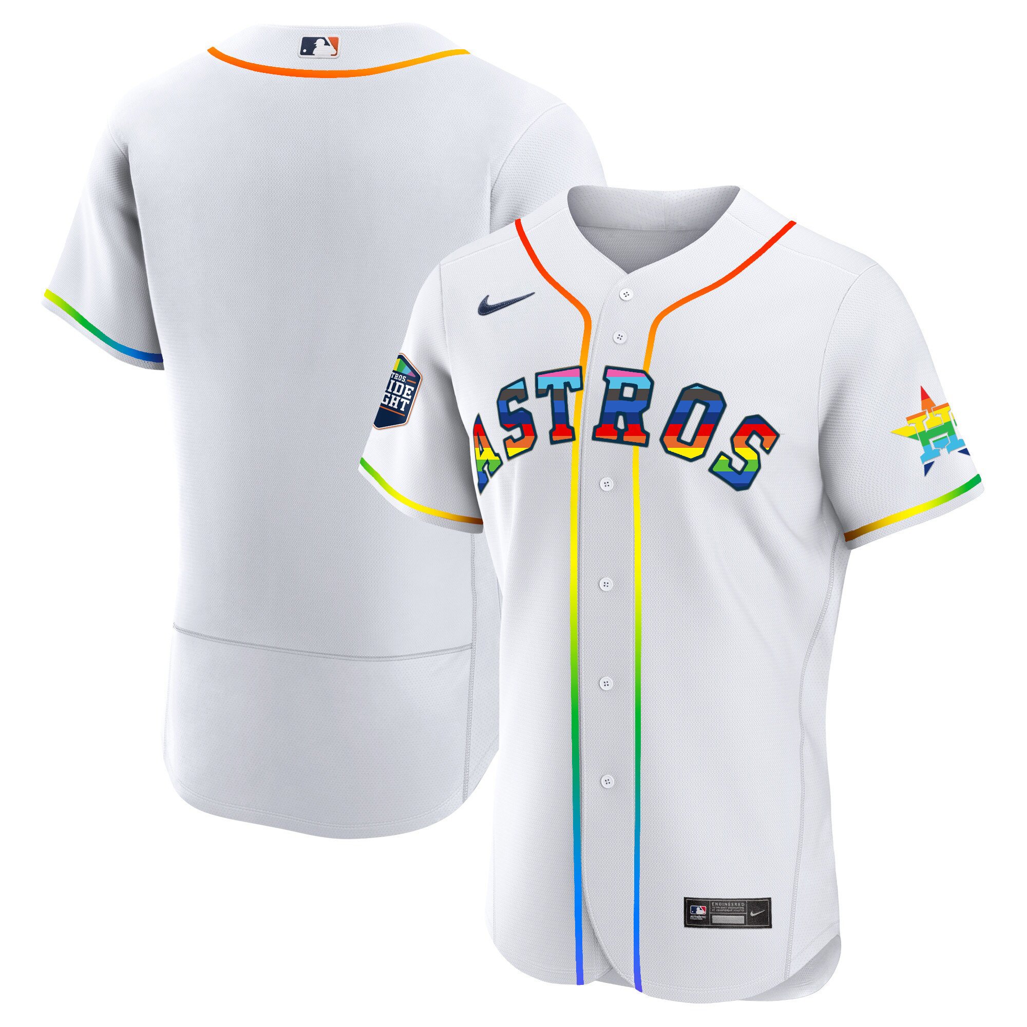 Men's Houston Astros 2023 Pride Jersey - Stitched - Vgearstore