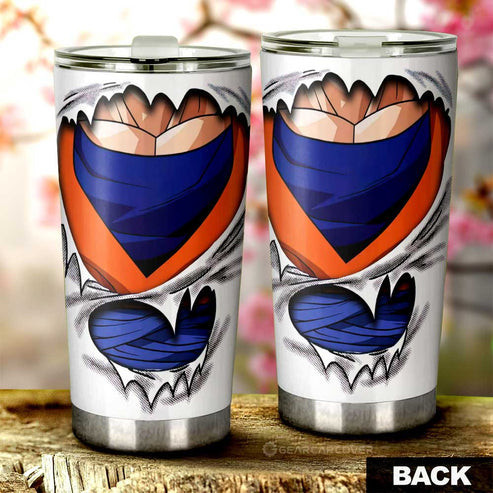 Goku Uniform Tumbler Cup Custom