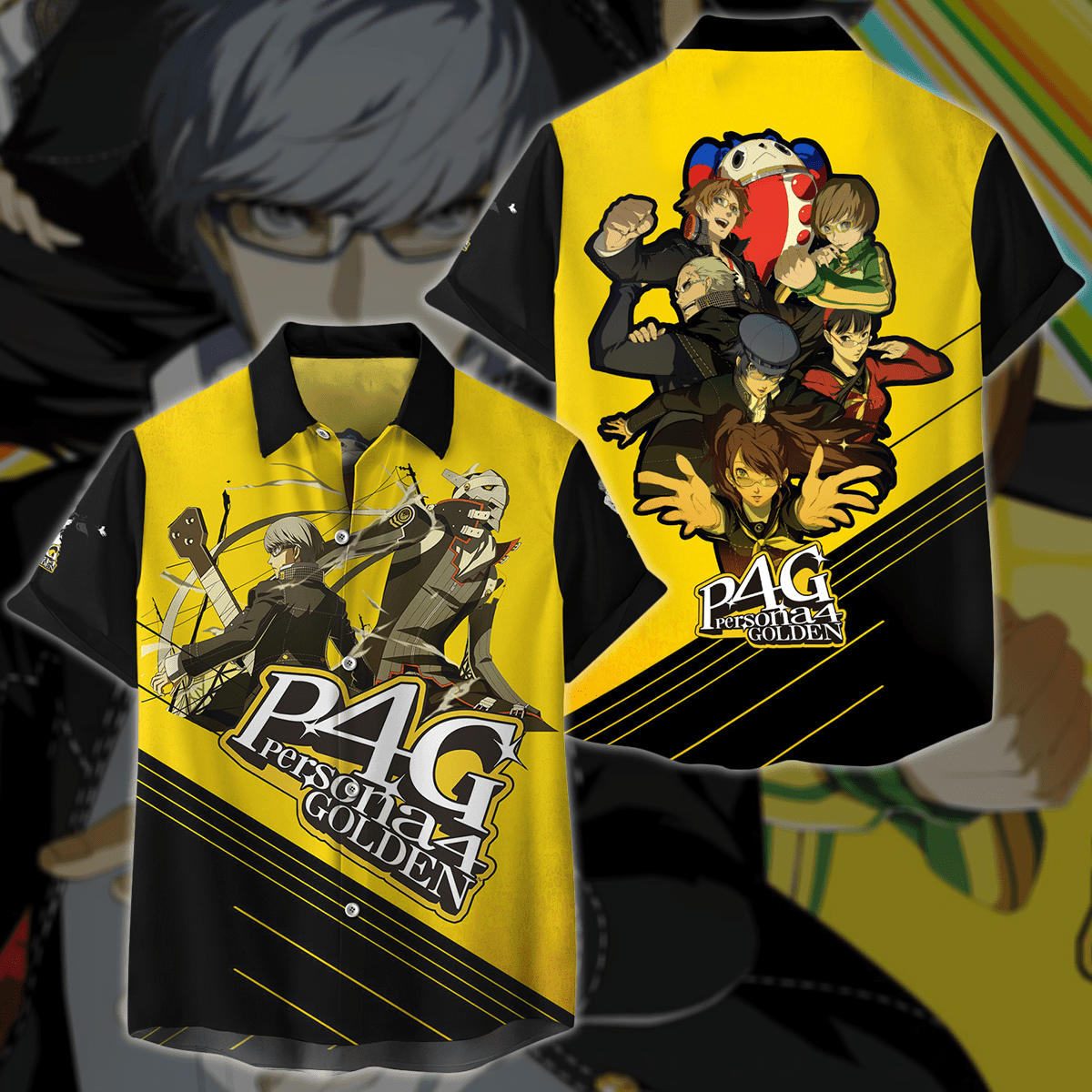 Persona 4 Golden Video Game 3D All Over Printed
