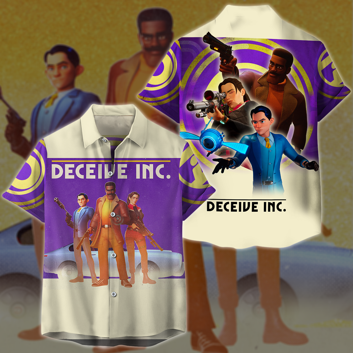 Deceive Inc Video Game 3D All Over Printed