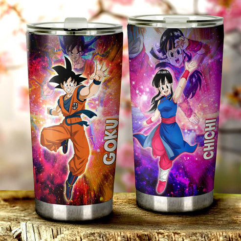 Goku And Chichi Tumbler Cup Custom Car Accessories