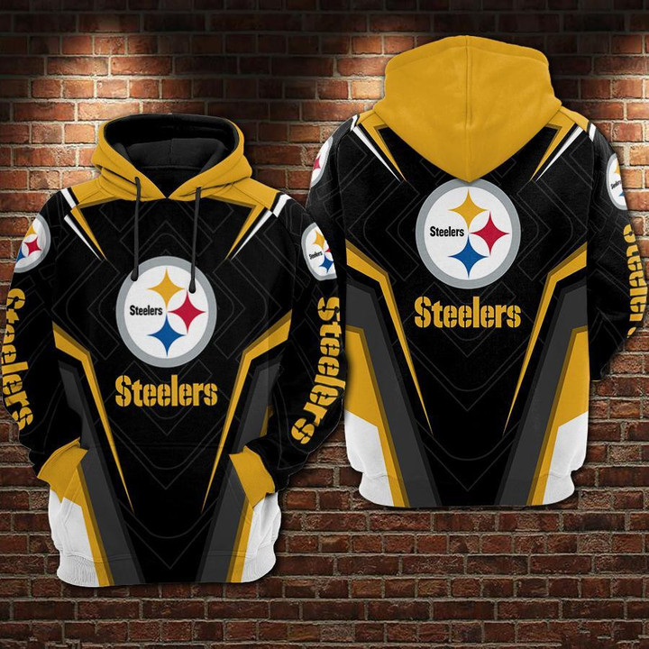Pittsburgh Steelers 3d Hoodies Nfl Football Model 62