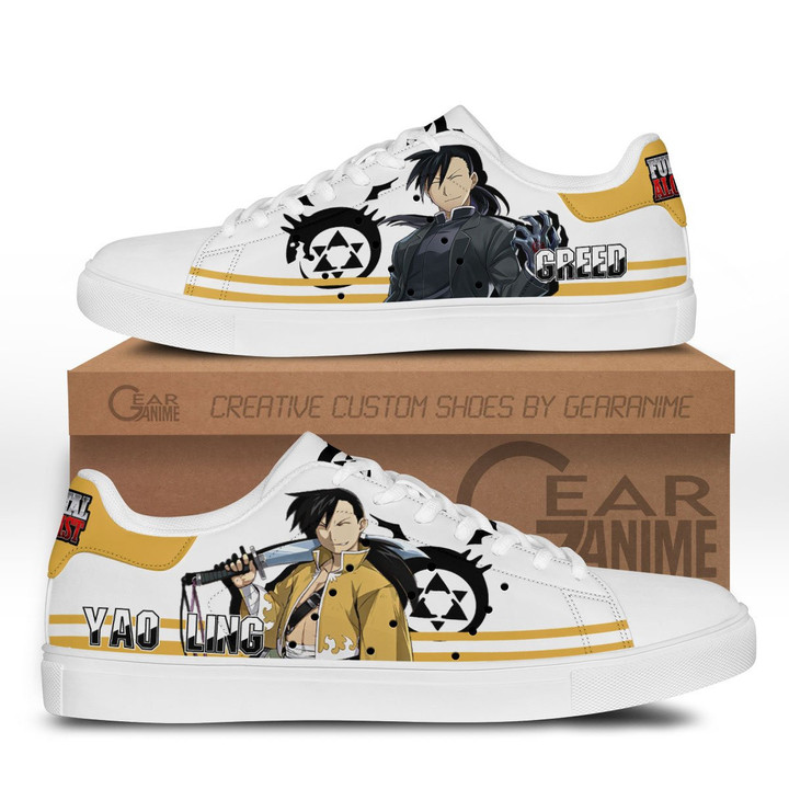 Ling Yao Skate Sneakers Custom Anime Shoes - 1 - GearAnime