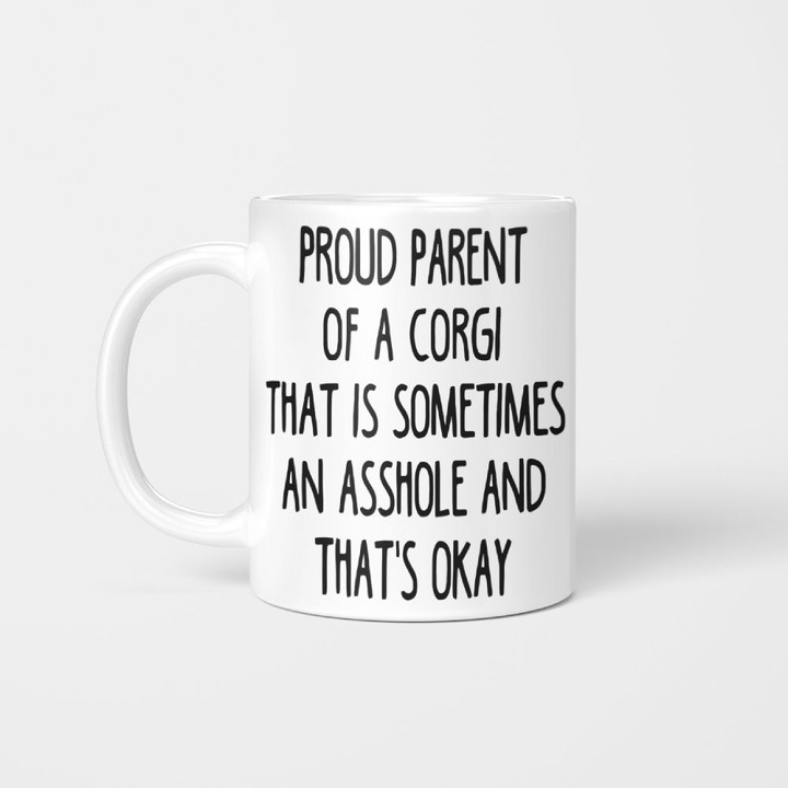 Proud Parent Of A Corgi Mug