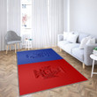Portugal contre France Tapis Sol - Tapis De Salon, groupe F 3D S rouge bleu Tapis Art, Tapis pour la décoration de la maison