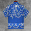 Gearchoids Elvis Blue Swirl Unisex Hawaii Shirt