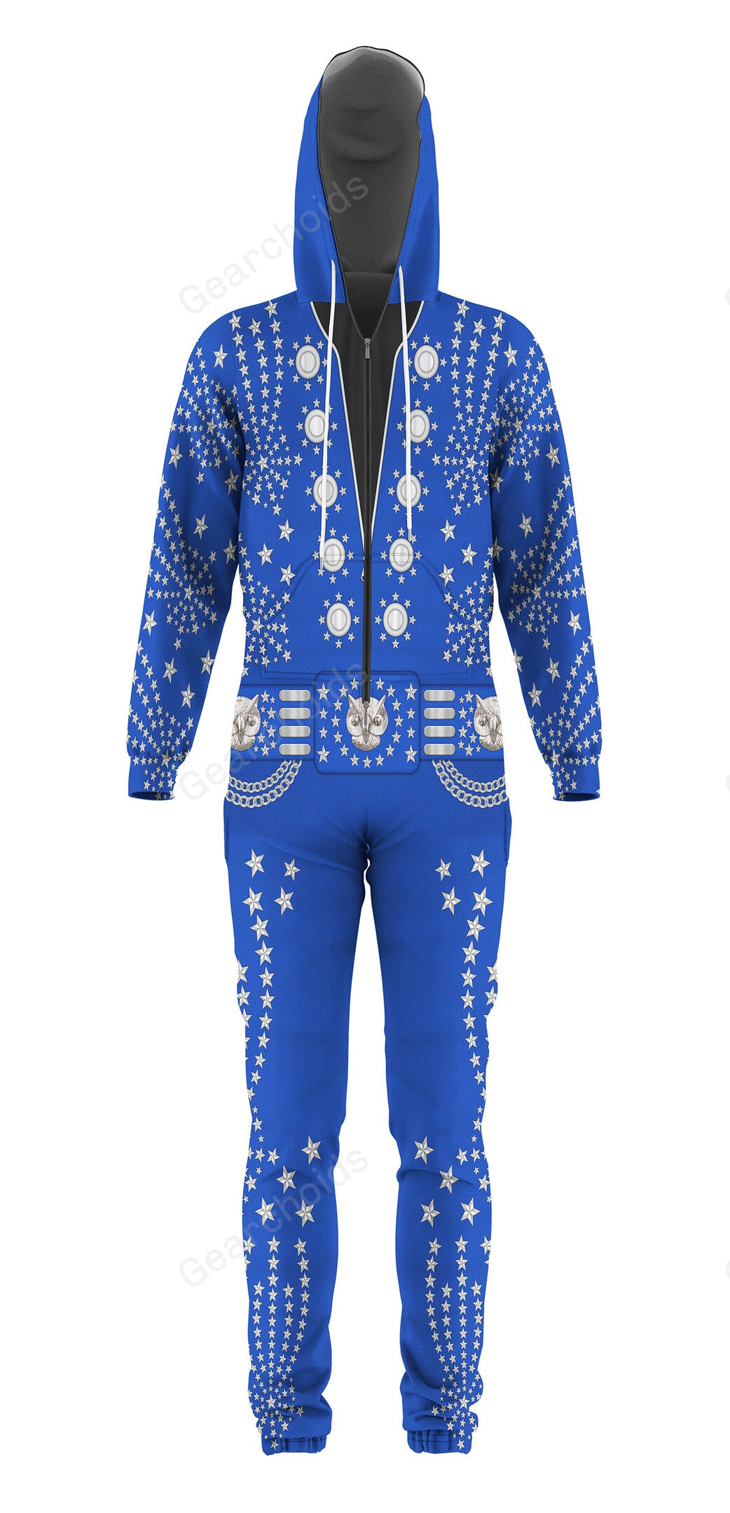 Elvis  Owl jumpsuit Costume