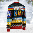 Live Long And Prosper Character Squares Christmas Sweater