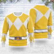 Merry Christmas Yellow Ranger MM Unisex Wool Sweater