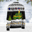 Merry Christmas Gearchoids Black Hoho Ranger Unisex Wool Sweater