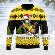 Merry Christmas Gearchoids Yellow Hoho Ranger Unisex Wool Sweater