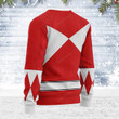 Merry Christmas Red Ranger MM Unisex Wool Sweater