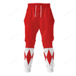 Red Ranger Mighty Morphin Hockey Jersey
