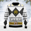 Merry Christmas Gearchoids Unisex Christmas Sweater White Power Ranger 3D Apparel