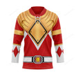 Red Ranger Dragon Shield Hockey Jersey
