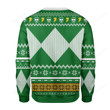 Merry Christmas Gearchoids Unisex Christmas Sweater Green Power Ranger 3D Apparel