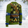 Merry Christmas Leonardo Unisex Wool Sweater