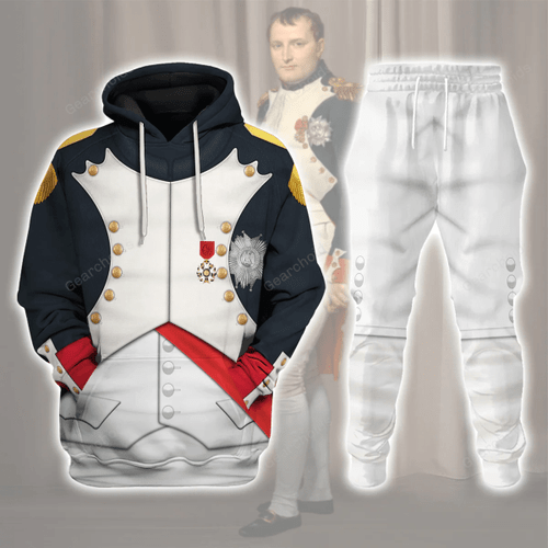 Gearchoids Napoleon I In His Grenadier Uniform All Over Print Hoodie Sweatshirt T-Shirt Tracksuit