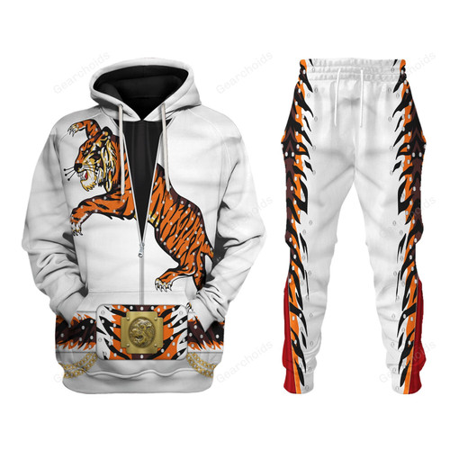 Gearchoids Elvis Presley Tiger Costume Hoodie Sweatshirt T-Shirt Sweatpants