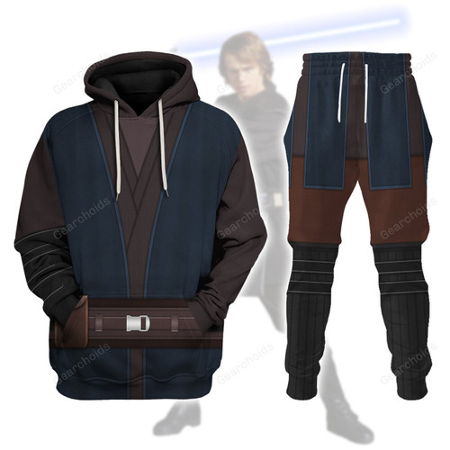 Gearchoids Anakin Skywalker's Jedi Robes Costume Hoodie Sweatshirt T-Shirt Sweatpants