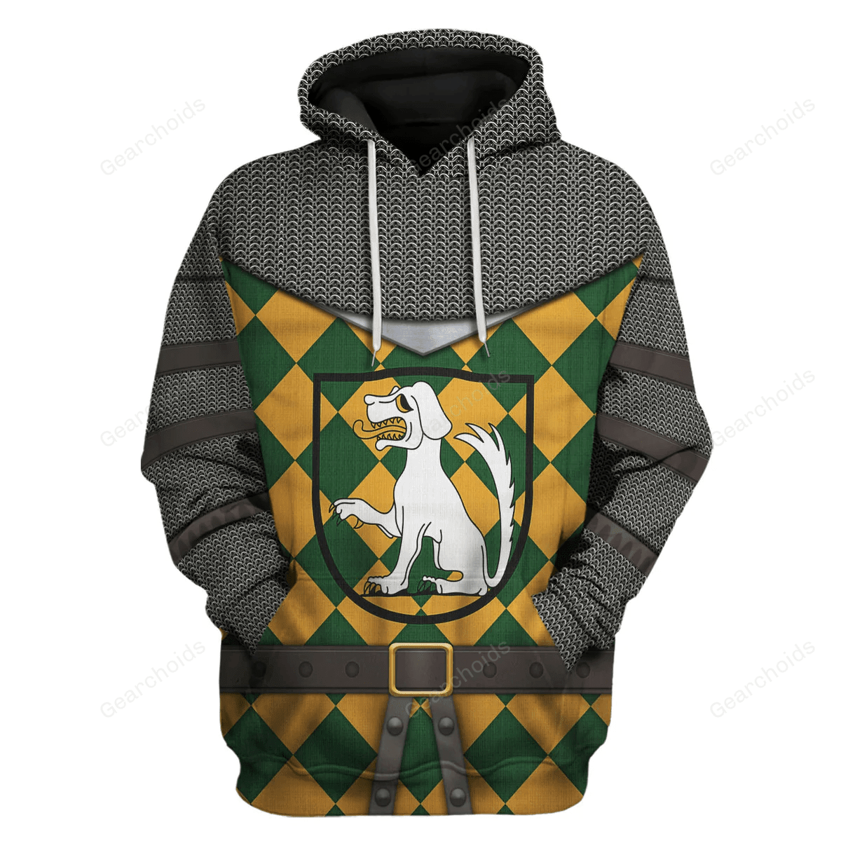Gearchoids 13th Century German Knight Costume Hoodie Sweatshirt T-Shirt Tracksuit