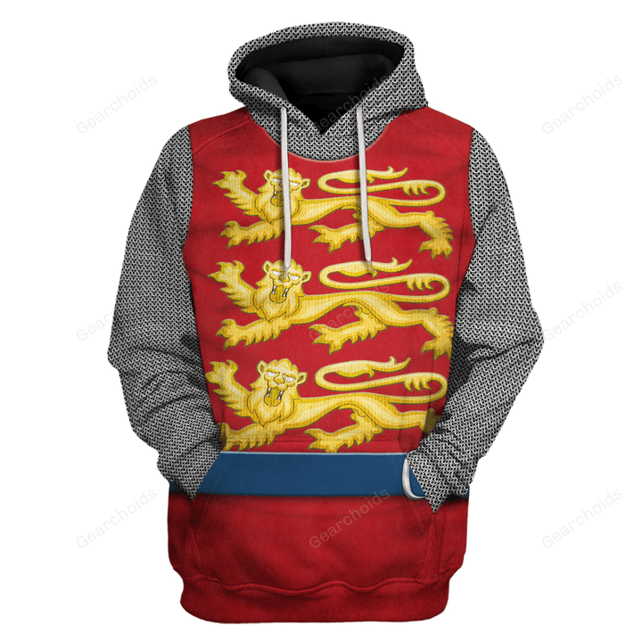 Gearchoids 12th Century English Knights Costume Hoodie Sweatshirt T-Shirt Tracksuit