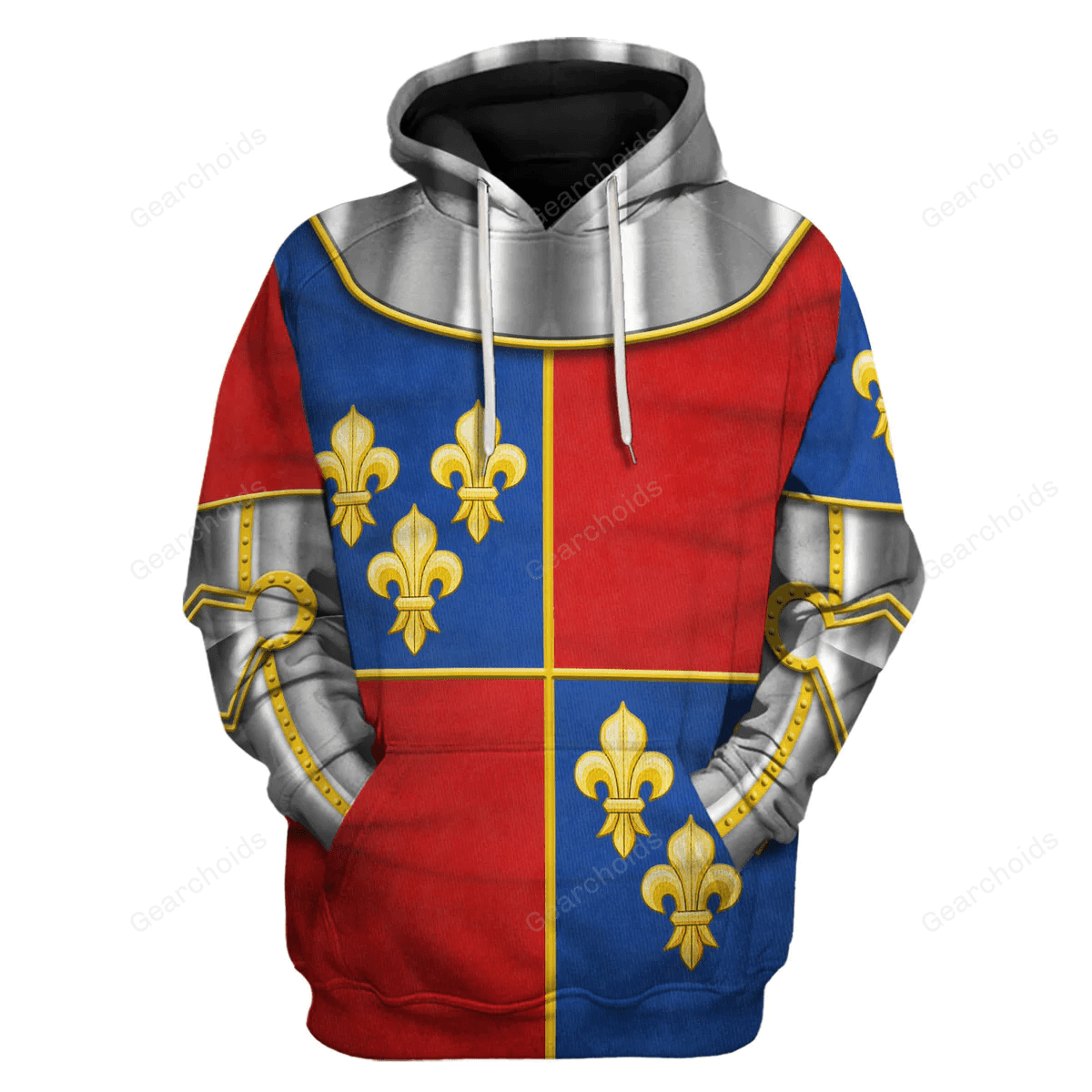 Gearchoids 1415 Agincourt Charles I d'Albret Knight Costume Hoodie Sweatshirt T-Shirt Tracksuit