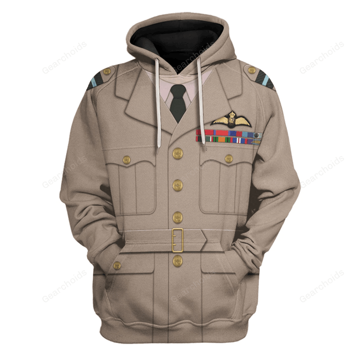 Gearchoids Royal Air Force Tropical Full Dress WW2 Costume Hoodie Sweatshirt T-Shirt Tracksuit