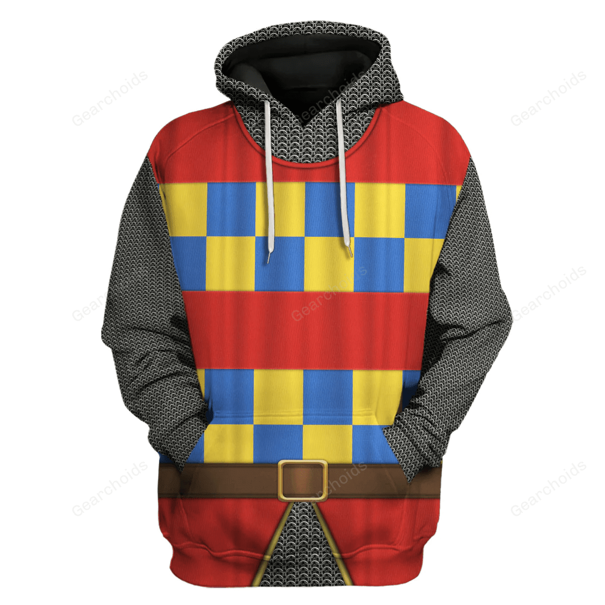 Gearchoids 14th Century Holy Roman Empire Knight Costume Hoodie Sweatshirt T-Shirt Tracksuit