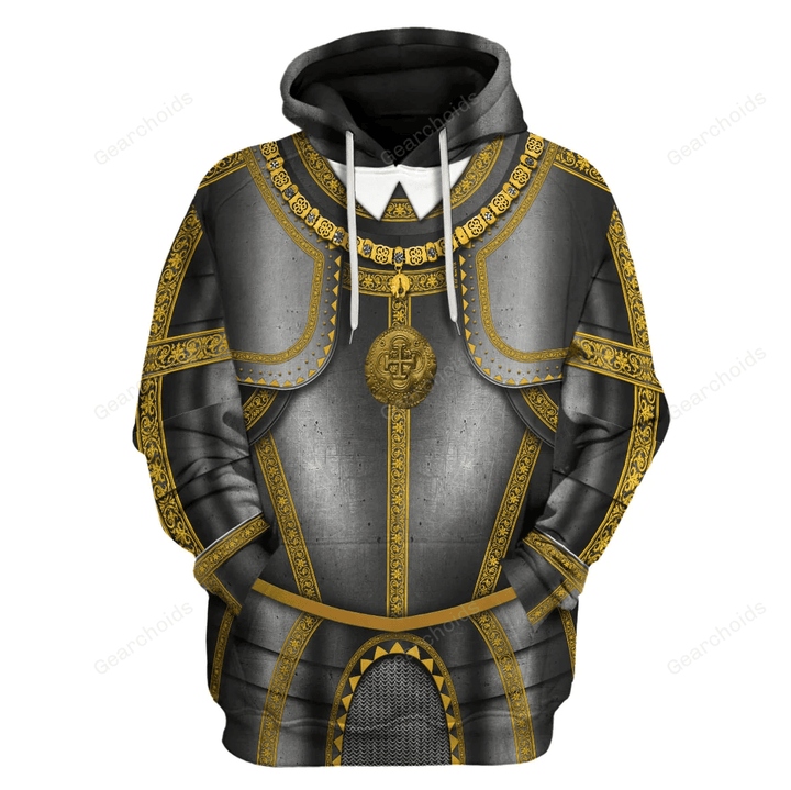 Gearchoids Charles V Holy Roman Emperor Costume Hoodie Sweatshirt T-Shirt Tracksuit
