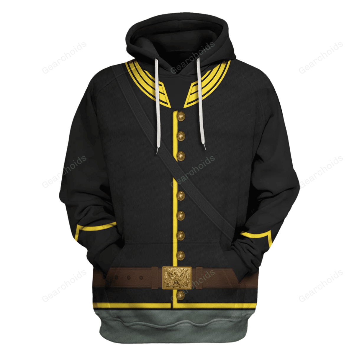 Gearchoids Union Army- Cavalry Trooper Uniform All Over Print Hoodie Sweatshirt T-Shirt Tracksuit