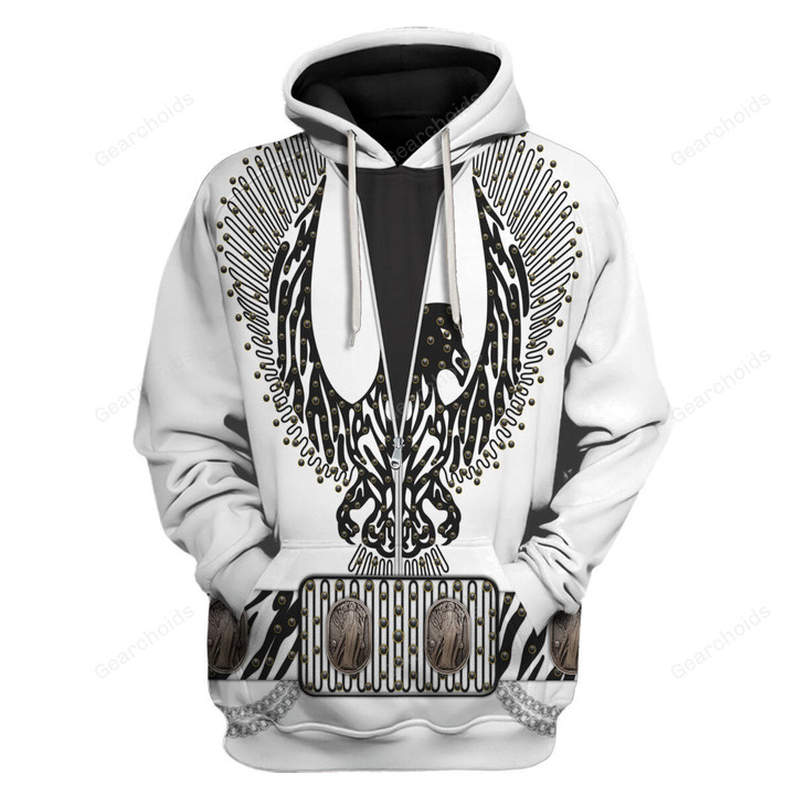Gearchoids Elvis Black Phoenix Suit Costume Hoodie Sweatshirt T-Shirt Sweatpants