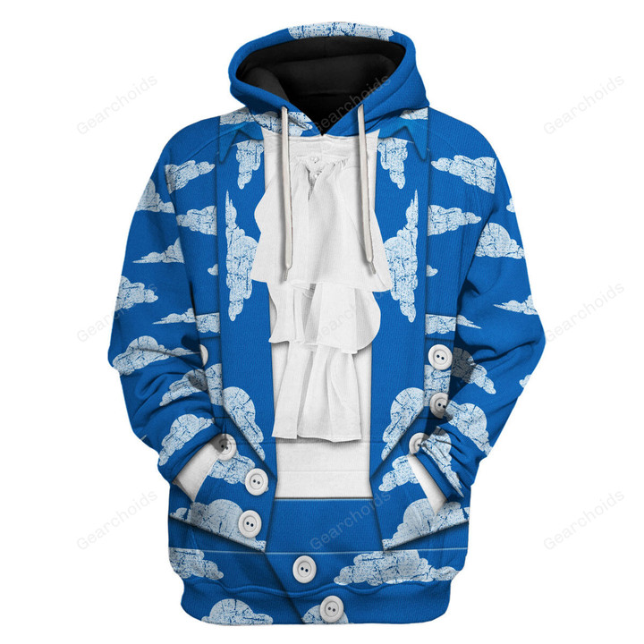 Gearchoids.com Prince Cloud Suit All-Over Print Unisex Pullover Hoodie, Sweatshirt, T-Shirt