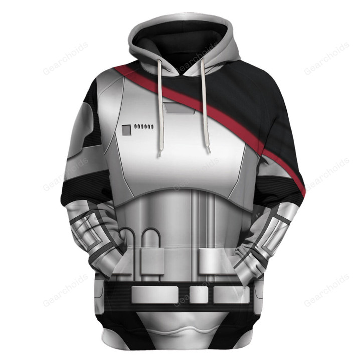Gearchoids Captain Phasma's Armor Costume Hoodie Sweatshirt T-Shirt Sweatpants