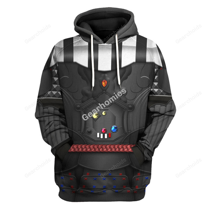 Gearchoids Darth Vader Samurai Costume Hoodie Sweatshirt T-Shirt Sweatpants