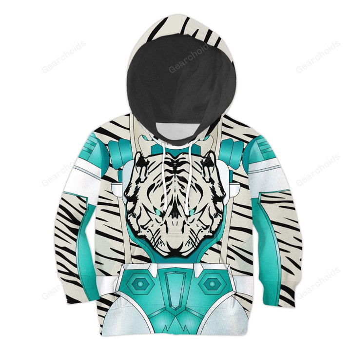 Gearchoids Tigatron Beast Wars Kid Costume Cosplay Hoodie Sweatshirt T-Shirt
