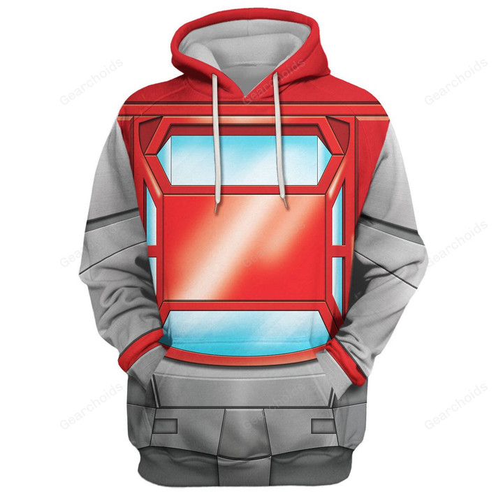Gearchoids Cliffjumper G1 Costume Cosplay Hoodie Tracksuit