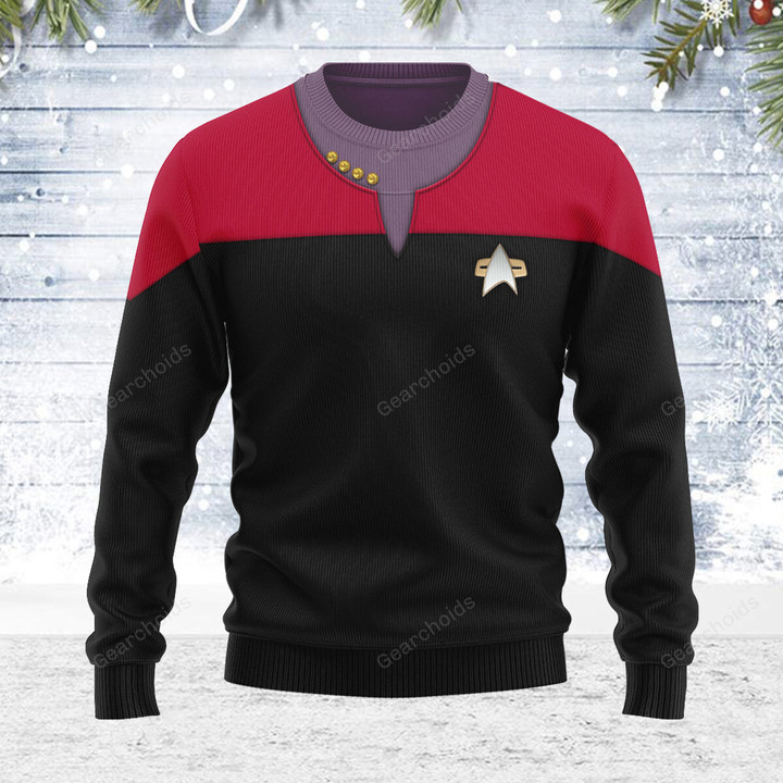 Voyager Themed Costume Christmas Wool Sweater