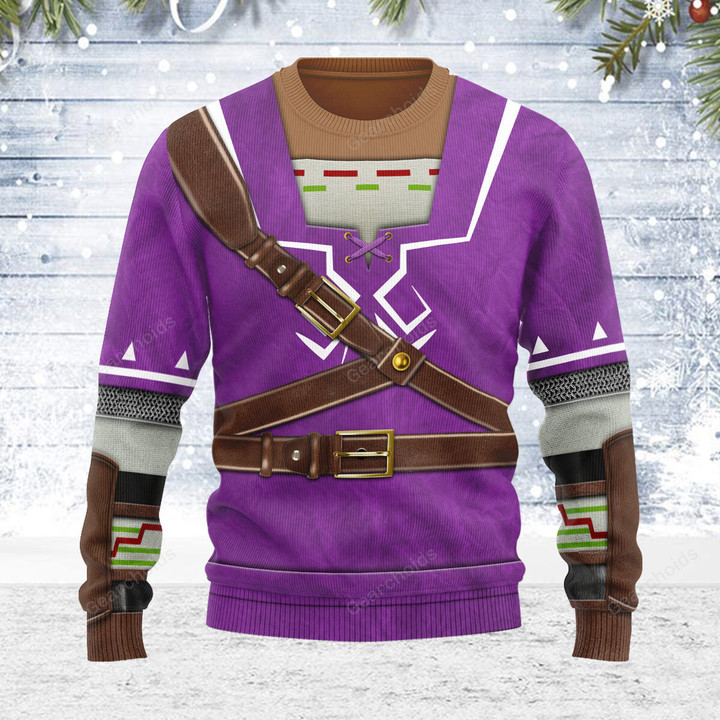 Goron Tunic Costume Unisex Christmas Wool Sweater